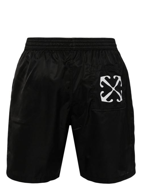 Swim shorts with logo OFF WHITE | OMFD008C99FAB0011001